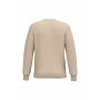 Gerecycled uniseks sweater met ronde hals light sand XS Gerecycled uniseks sweater met ronde hals light sand XS
