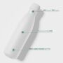 Thermosfles - Wit - 500 ml