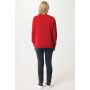 IQONIQ Etosha lichtgewicht gerecycled katoen sweater, rood (S)