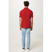 Iqoniq Yosemite gerecycled katoen pique polo, rood (XXS)