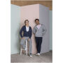 Arora heren hoodie met ritssluiting - Grijs gemeleerd - XS