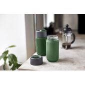 Black+Blum Travel Cup Glas 340ML, olijfgroen