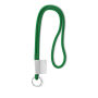 Polyester 2-kleurige koord-lanyard met full color label
