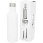 Pinto 750 ml koper vacuüm geïsoleerde drinkfles - Wit