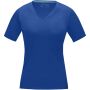 Kawartha biologisch dames t-shirt met korte mouwen - Blauw - M Kawartha biologisch dames t-shirt met korte mouwen - Blauw - M