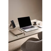 VINGA Baltimore RCS 2-in-1 draadloze 15W lader, greige