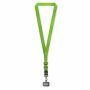 Geweven verstelbare crossbody telefoonhouder met gegraveerde metalen logoplaat