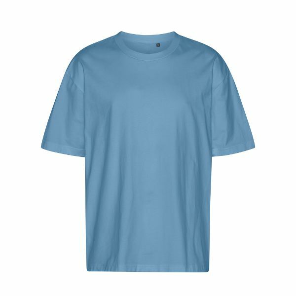 Neutral Tiger Cotton Oversized T-shirt_Dusty Indigo_XS Neutral Tiger Cotton Oversized T-shirt_Dusty Indigo_XS