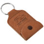 Sleutelhanger P02491, Kunstleder, Cognac