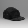 5-panel camper pet van fluweel Black One Size