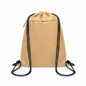 BANGKOK BAG - Trekkoordtas van 600D RPET - Khaki