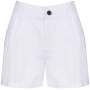 Linnen short dames White 42 FR