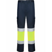 navy blue/fluor yellow