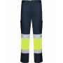 Trousers Daily Stretch Hi-Viz navy blue/fluor yellow 60