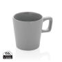 Keramische moderne koffiemok 300 ml, grijs