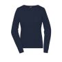 Ladies' Round-Neck Pullover navy XXL