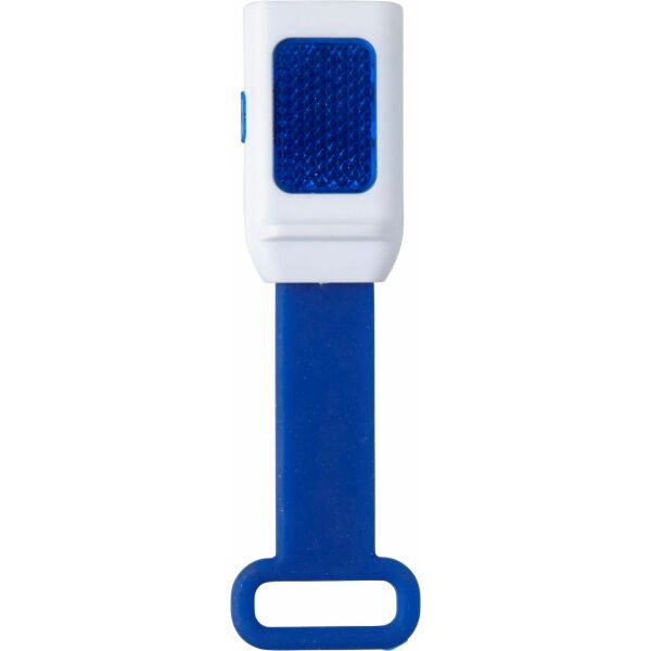 Fietslamp Duncan | Kunststof | 3+1 LED | Siliconen band - blauw Fietslamp Duncan | Kunststof | 3+1 LED | Siliconen band - blauw