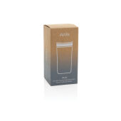 Avira Alix RCS recycled staal klik beker 400ML, zwart
