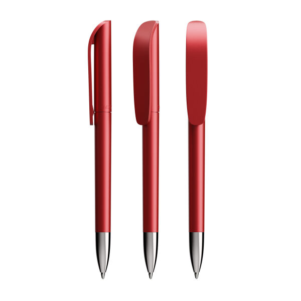 BIC® Super Clip Glacé Advance S.Clip Adv. Glacé Barrel_Cap red_Ink Black BIC® Super Clip Glacé Advance S.Clip Adv. Glacé Barrel_Cap red_Ink Black
