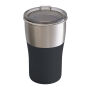 Drinkbeker RETUMBLER-MEZZO - donkergrijs, zilver
