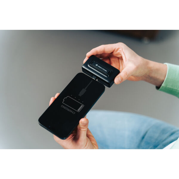 Urban Vitamin San Diego RCS rplastic 20W PD powerbank, zwart Urban Vitamin San Diego RCS rplastic 20W PD powerbank, zwart