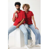 Iqoniq Yosemite gerecycled katoen pique polo, rood (XXS)
