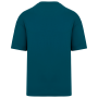 Ecologisch oversized heren-T-shirt Peacock Green XXS