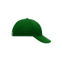 6 Panel Cap Low-Profile dark green one size