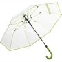 AC regular umbrella FARE® Pure transparent-lime