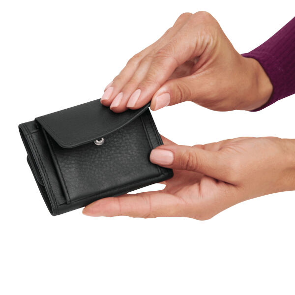 CLUB - Genuine leather wallet black CLUB - Genuine leather wallet black