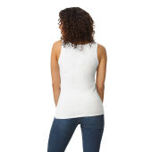 Gildan Tanktop SoftStyle for her 30 White-XL