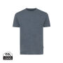 IQONIQ Manuel gerecycled katoen t-shirt ongeverfd, heather navy (XS)