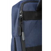 rPET polyester (300D) laptoptas Eulalia zwart
