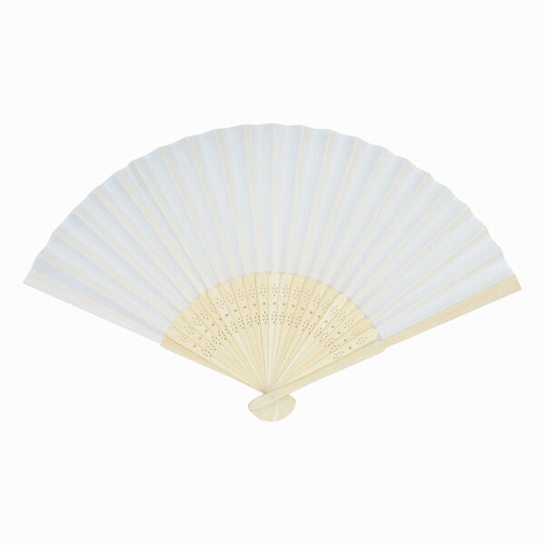 BAMBOO COOL - Opvouwbare waaier wit BAMBOO COOL - Opvouwbare waaier wit