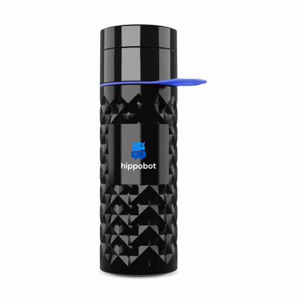 Join The Pipe Nairobi Ring Bottle Black 500 ml Flasche - schwarz/blau Join The Pipe Nairobi Ring Bottle Black 500 ml Flasche - schwarz/blau