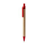 ALDER balpen van gerecycled karton - rood ALDER balpen van gerecycled karton - rood