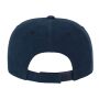 BRUSHED COTTON TWILL MID-PROFILE, NAVY, One size, FLEXFIT
