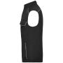 Workwear Softshell Padded Vest - SOLID - black 6XL