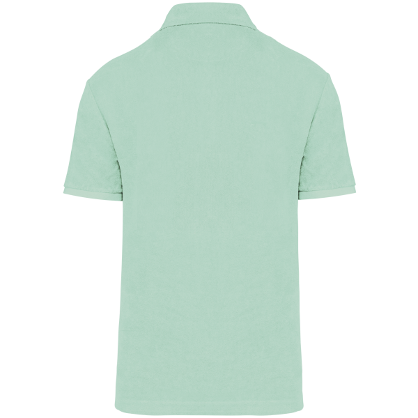 Ecologische badstof herenpolo Brook Green 3XL Ecologische badstof herenpolo Brook Green 3XL