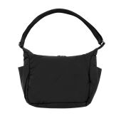 KENTO URBAN RCS gerecyclede nylon gewatteerde schoudertas, zwart KENTO URBAN RCS gerecyclede nylon gewatteerde schoudertas, zwart