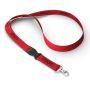Afneembare polyester keycord met reflecterende draden