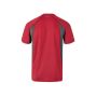 TWO-TONE TECHNICAL T-SHIRT, RED/GREY, 3XL, VELILLA