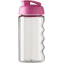 H2O Active® Bop 500 ml sportfles met flipcapdeksel - Transparent/Roze