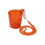 Festival shotglaasje with lanyard - Transparant / Oranje Festival shotglaasje with lanyard - Transparant / Oranje