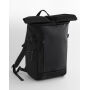 Zürich Roll-Top Backpack - Black - One Size