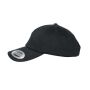 LOW PROFILE ORGANIC COTTON CAP, BLACK, One size, FLEXFIT