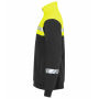 7102 1/2 ZIP SWEATSHIRT PGL Black/Yellow 5XL