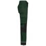 Gerecycleerde performance heren werkbroek Forest Green/Black 56 NL (50 FR)