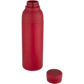 Illuminate 650 ml RCS gerecyclede roestvrijstalen dubbelwandige geïsoleerde waterfles - Rood Illuminate 650 ml RCS gerecyclede roestvrijstalen dubbelwandige geïsoleerde waterfles - Rood