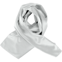 Satijnen sjaal Silver One Size